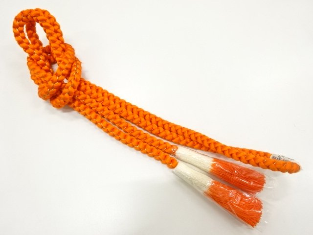 未使用品　正絹　手組帯締め